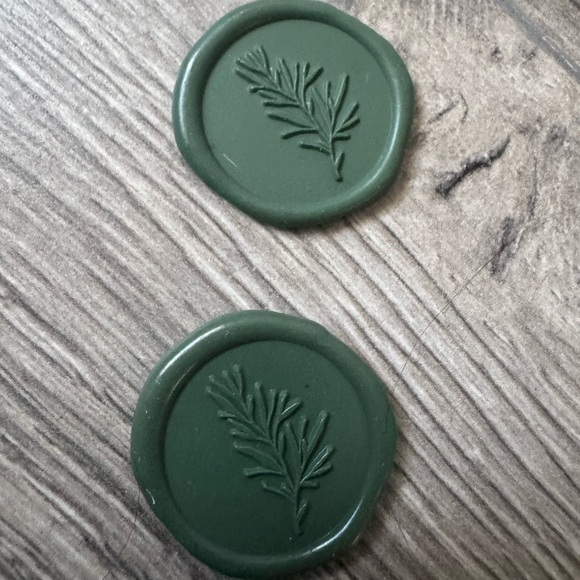 100 Olive branch wax stickers - Picture 6 of 7
